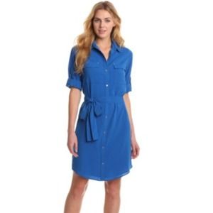 Beautiful TURQUOISE Calvin Klein Wrap Dress