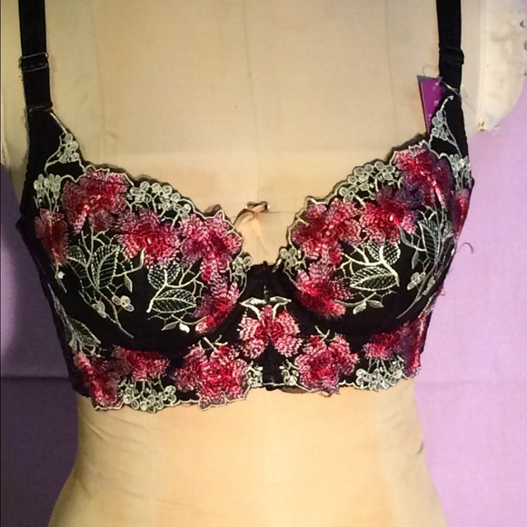 Beautiful You Other - 💖💖HP 10/8 💖💖 Embroidered Push Up Bra