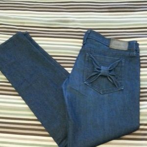 Frankie b bow jeans 28