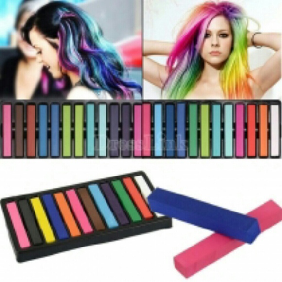 TEMPORARY HAIR COLORING CHALK