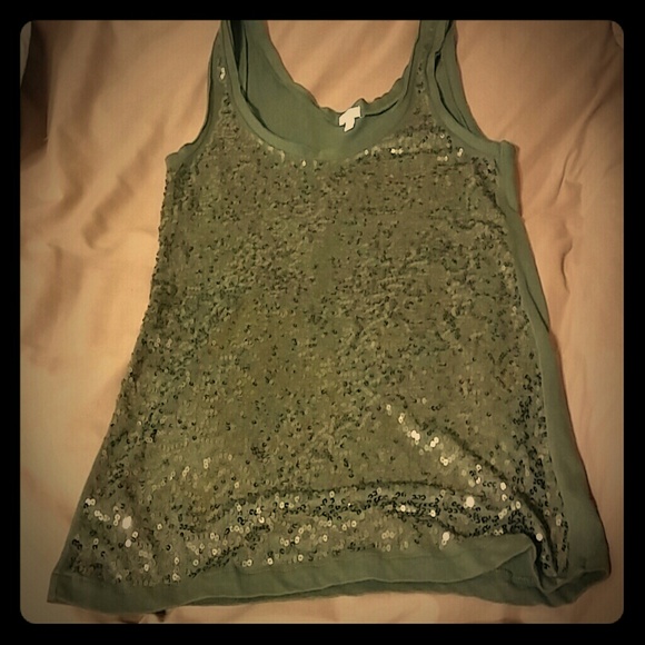 J. Crew sequin top