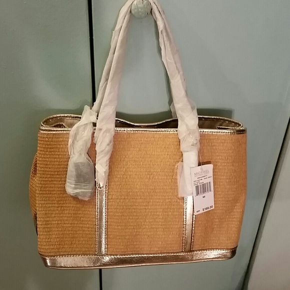 MICHAEL Michael Kors Handbags - MICHAEL Michael Kors large straw tote