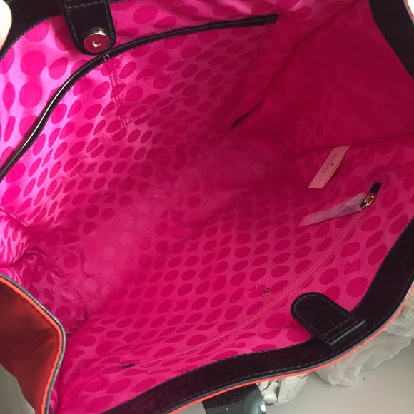 Kate Spade Tote Bag in Orange/Black
