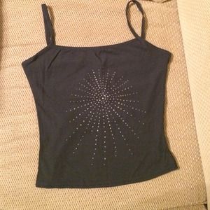 Navy tank top