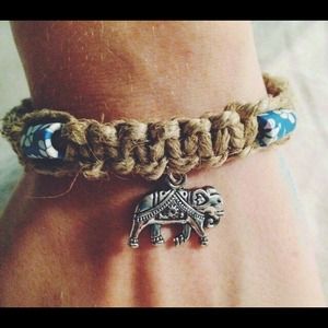 Elephant Hemp Bracelet