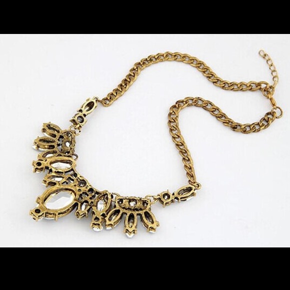 💎Luxury Crystal Rhinestone Necklace💎🎀 - Picture 2 of 4