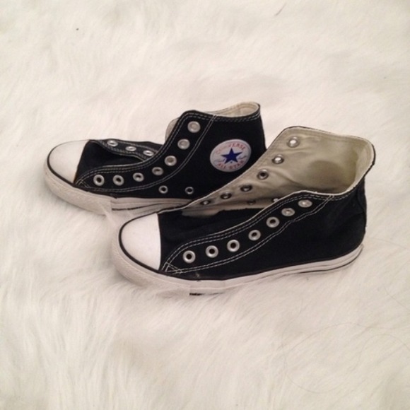 🚫TRADED🚫 Black High Tops