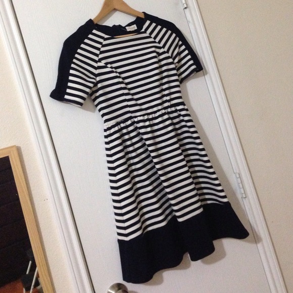 Navy Stripes Dress