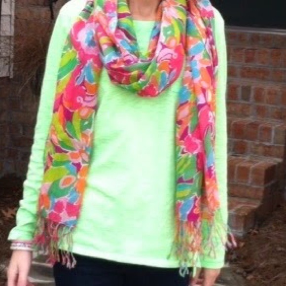 🌴SALE🌴 NWT Lilly Pulitzer Murfee Scarf Lulu