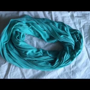 Turquoise scarf