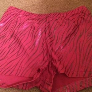 Cheetah print dance short