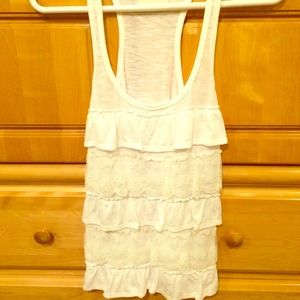 Cute Abercrombie Tank with Lace!