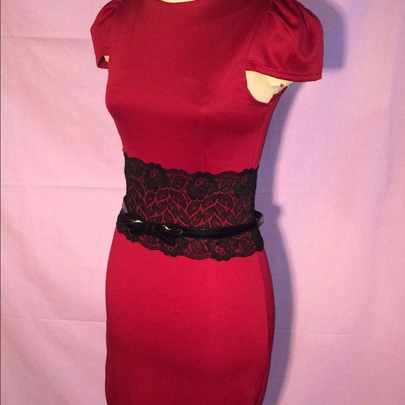Dresses & Skirts - 🌟🎉🌟HP 9/21 🌟🎉🌟 Red Wine Color Bodycon Dress