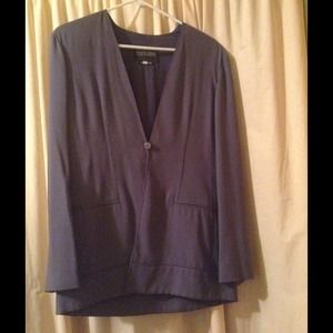 Ladies bluish grey Giorgio Armani blazer.