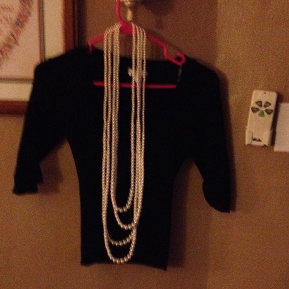 faux Pearl necklace