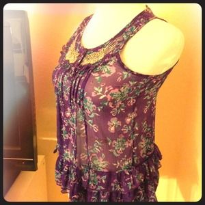 CHILD LARGE floral blouse