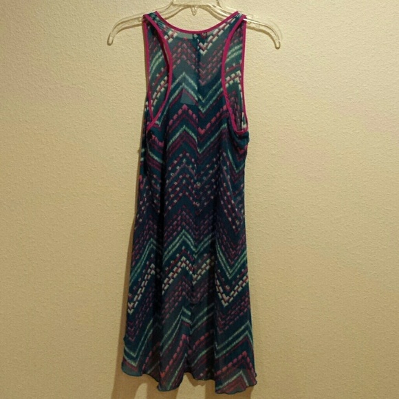 Eye Catching High Low Racerback Top - Picture 4 of 4