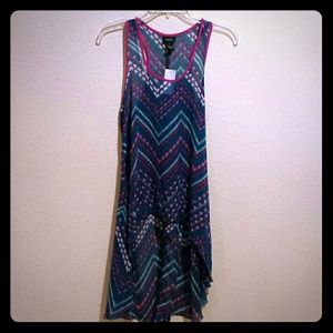 Eye Catching High Low Racerback Top