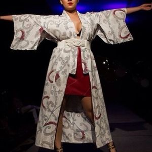 White Vintage Kimono