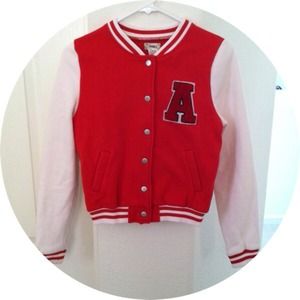 Red Varsity Jacket