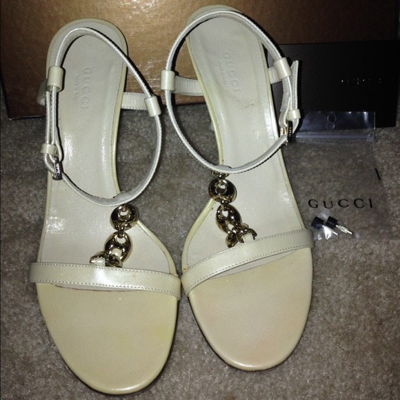 💯 Authentic Gucci Ankle Strap Heels, REDUCED!