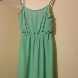 Maxi hi/lo dress