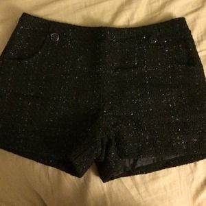 Black dressy shorts