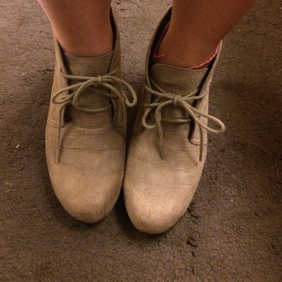 Bootie wedge