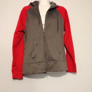 Danskin zip up with hood