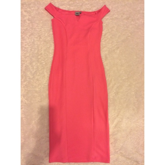 NWOT Pink ASOS Midi Dress
