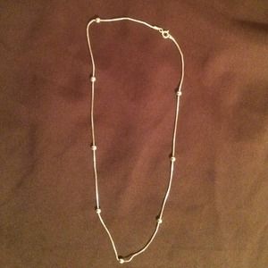 Silver necklace