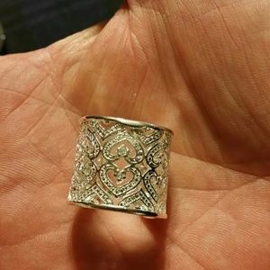 Sterling silver fashion ring