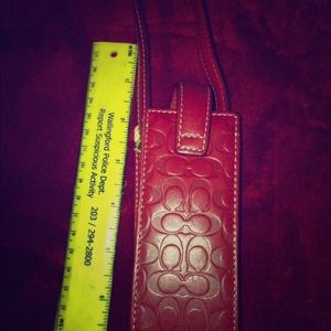 Coach Cell Phone Holder
