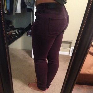 Eggplant H&M Skinny Jeans