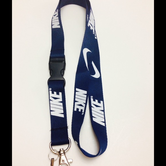 navy blue nike lanyard