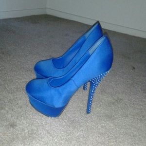 Bundle for Kiara Blue sparkling high Heels