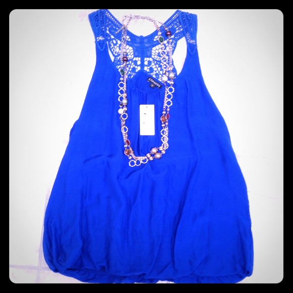 NWT express chiffon top - Picture 1 of 3