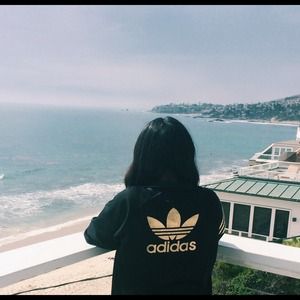 Gold adidas jacket (still available)