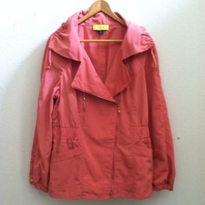 St. John Salmon windbreaker