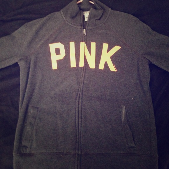 Pink sweatshirt worn once or twice - Picture 1 of 4