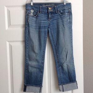 American Eagle denim capris