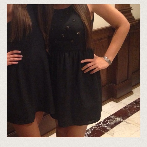 Black Dress with gems