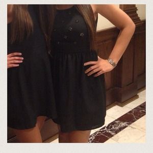 Black Dress with gems