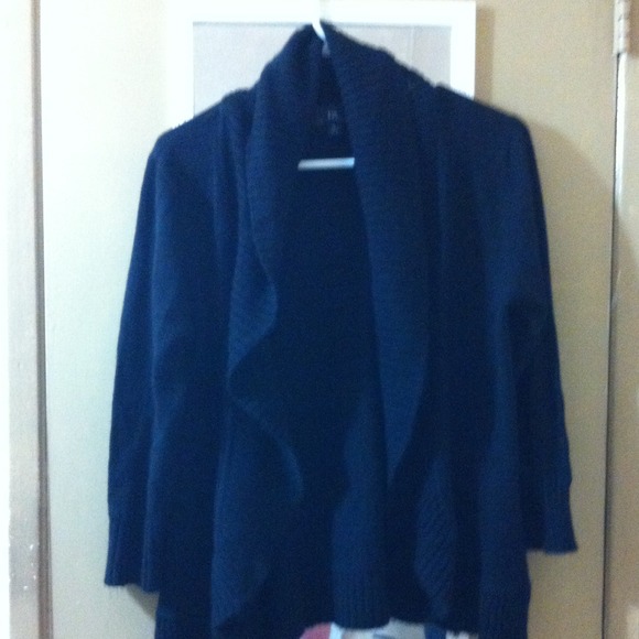 Black cardigan