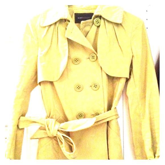 BCBG spring/summer/fall cotton pea coat