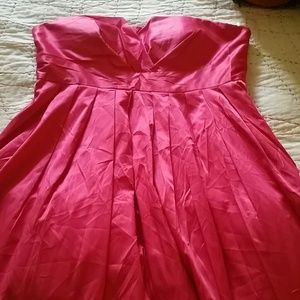 Strapless dress