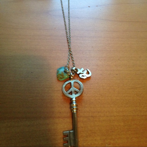 Namaste charm necklace