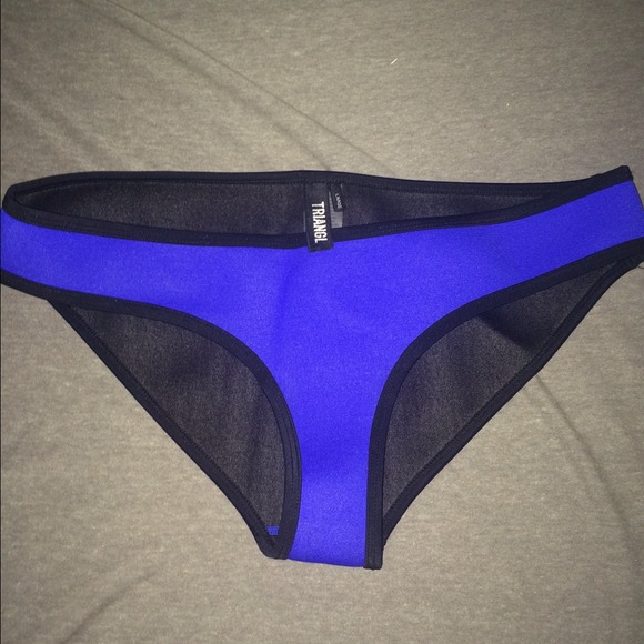 Triangl bottom neoprene swim suit