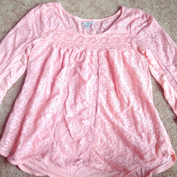 American eagle lace shirt