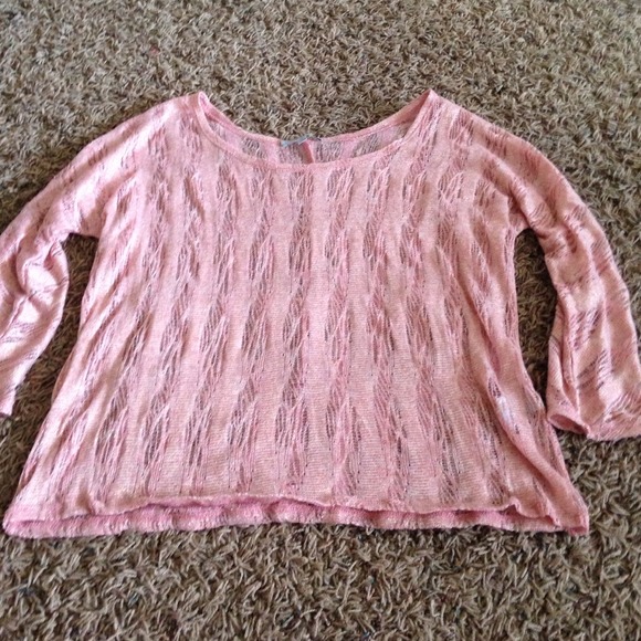Sheer crop top